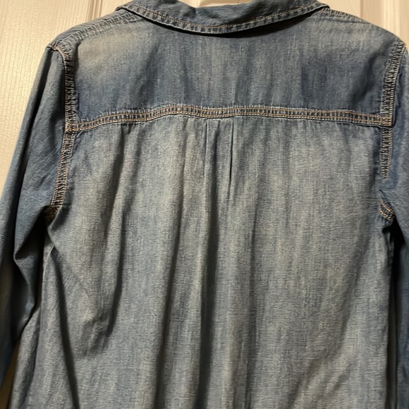 Denim long poloshirts - Picture 4 of 5